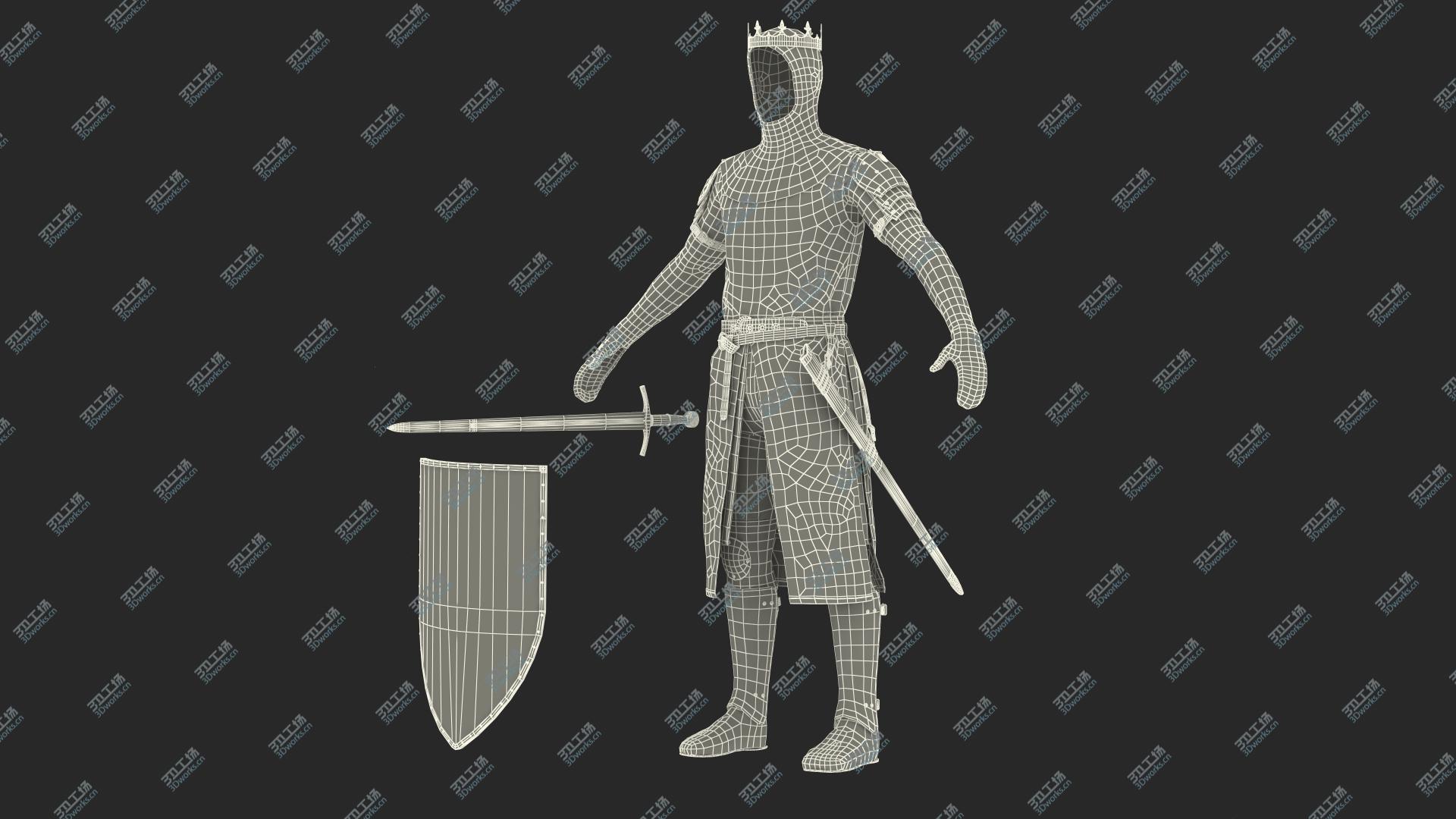 images/goods_img/202104092/Crusader Knight King Armor Set 3D model/4.jpg